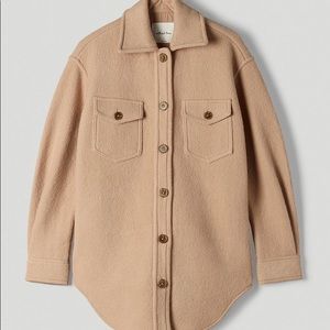 Aritzia ganna shirt jacket